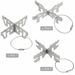 Support En Titane Pour Poele A Alcool Lixada, Type D'outil - Type D'outil 9 Support En Titane Pour Poele A Alcool Lixada, Type D'outil - Type D'outil -Pas Cher Réchaud Boutique 35127407 3