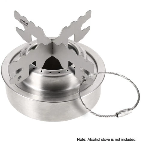 Support En Titane Pour Poele A Alcool Lixada, Type D'outil - Type D'outil 7 Support En Titane Pour Poele A Alcool Lixada, Type D'outil - Type D'outil – Image 5