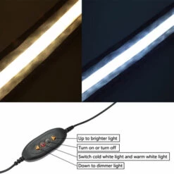 ASUPERMALL Lampe De Camping A Barre Led 1,2 M, Pliable Et Dimmable, Portable Bicolore (Blanc Froid Et Blanc Chaud), Ip65, Adaptee A La Remorque De Camping Auvent De Camping-Car 11 ASUPERMALL Lampe De Camping A Barre Led 1,2 M, Pliable Et Dimmable, Portable Bicolore (Blanc Froid Et Blanc Chaud), Ip65, Adaptee A La Remorque De Camping Auvent De Camping-Car -Pas Cher Réchaud Boutique 37420345 5