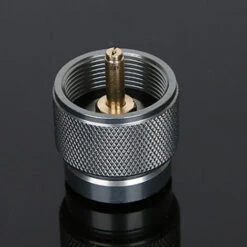 ASUPERMALL Adaptateur De Reservoir De Gaz Propane Adaptateur De Rechaud De Camping Adaptateur De Bidon De Convertisseur Pour Barbecue De Camping En Plein Air, Argent -Pas Cher Réchaud Boutique 37772781 4