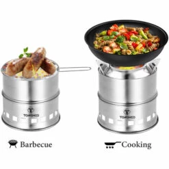 Tomshoo Upgrade Rechaud De Camping Et Rechaud De Randonnee Avec Plaque De Frene En Bois Et Poignee Pliable, Poele A Bois Portable Pliable Coupe-Vent Rechaud A Alcool Compact En Acier Inoxydable Camping En Plein Air Randonnee Pique-Nique Bbq,Gris Fonce 7 Tomshoo Upgrade Rechaud De Camping Et Rechaud De Randonnee Avec Plaque De Frene En Bois Et Poignee Pliable, Poele A Bois Portable Pliable Coupe-Vent Rechaud A Alcool Compact En Acier Inoxydable Camping En Plein Air Randonnee Pique-Nique Bbq,Gris Fonce -Pas Cher Réchaud Boutique 38708986 3