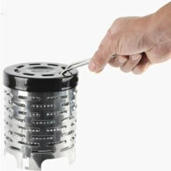 ECHOO Camping En Plein Air Chauffage Rechaud Mini Portable Hotte Poêle Équipement De Chauffage Adaptateur Pour Les Activités En Plein Air Et Le Chauffage Dans La Tente -Pas Cher Réchaud Boutique 39495091 2