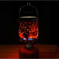 ASUPERMALL Mini Chauffage Exterieur Portable En Acier Inoxydable Camping Poele Tente Couverture Chauffante Pour Randonnee Randonnee Voyage, Argent -Pas Cher Réchaud Boutique 39621434 5