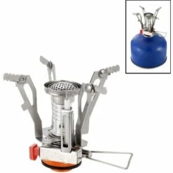 BEARSU Réchaud De Camping,Réchaud Portable, Cuisinière À Gaz Camping Gaz Avec Coffret De Rangement Pour Camping Pique-Nique Cuisine De Plein Air -Pas Cher Réchaud Boutique 41433700 2