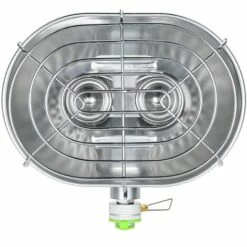 BRS Chauffage Exterieur A Double Tete Portable Infrarouge Ray Camping Chauffage Poele Rechauffeur Chauffage Poele A Gaz