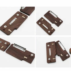 Thous&Oaks Cassette Gaz Poele Noyer Menage Cassette Gaz Poele Ensemble D'Accessoires Pratiques Cuisine Mini Chaudiere A Feu Seul Bouton En Bois, Seulement 1 Bouton -Pas Cher Réchaud Boutique 42294660 2