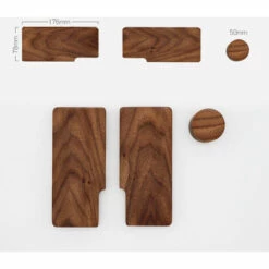 Thous&Oaks Cassette Gaz Poele Noyer Menage Cassette Gaz Poele Ensemble D'Accessoires Pratiques Cuisine Mini Chaudiere A Feu Seul Bouton En Bois, Seulement 1 Bouton -Pas Cher Réchaud Boutique 42294660 4