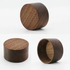 Thous&Oaks Cassette Gaz Poele Noyer Menage Cassette Gaz Poele Ensemble D'Accessoires Pratiques Cuisine Mini Chaudiere A Feu Seul Bouton En Bois, Seulement 1 Bouton -Pas Cher Réchaud Boutique 42294660 5