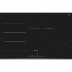 Plaque Induction BOSCH 13300W 80.2cm, PXE 831 FC 1 E - Noir