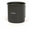 LIXADA Tasse De Cafe De Tasse De The De Tasse D'Eau D'Alliage D'Aluminium De Camping De 250 Ml Avec Des Poignees Pliables Pour Le Camping En Plein Air, La Randonnee, Le Pique-Nique, Noir -Pas Cher Réchaud Boutique 43715078 1