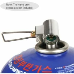 Adaptateur De Recharge De Poêle De Camping Extérieur Adaptateur De Recharge De Gaz Plat Adaptateur De Recharge De Vérin De Convertisseur 2.7*2.5cm Fontainebleau Argent -Pas Cher Réchaud Boutique 44559917 5