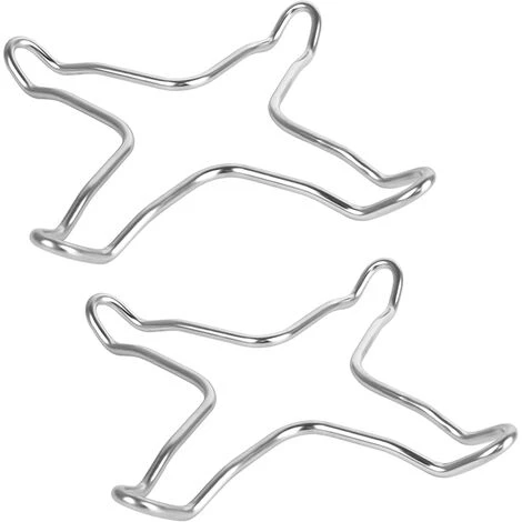 Réducteurs De Gaz En Acier Inoxydable Pour Cuisinière à Gaz - Support De Poêle à Gaz - Grille Supérieure - Support Pour Wok 14*14cm Fontainebleau 2Pcs Argent 3 Réducteurs De Gaz En Acier Inoxydable Pour Cuisinière à Gaz - Support De Poêle à Gaz - Grille Supérieure - Support Pour Wok 14*14cm Fontainebleau 2Pcs Argent