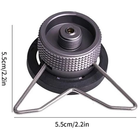 Poêle Adaptateur Camping-gaz Cuisinière Connexion Convertor Camping Cuisinière à Gaz Convertisseur Tête De Cuisinière Accessoires Connecteur 5.5*5.5*3cm Fontainebleau 5 Poêle Adaptateur Camping-gaz Cuisinière Connexion Convertor Camping Cuisinière à Gaz Convertisseur Tête De Cuisinière Accessoires Connecteur 5.5*5.5*3cm Fontainebleau – Image 3