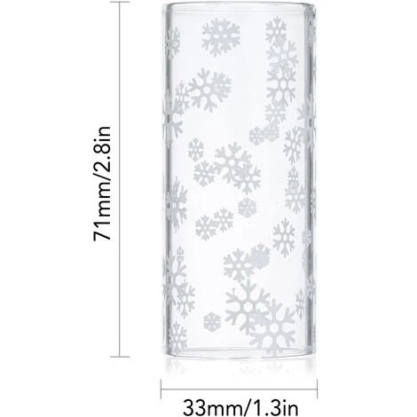 BRS Abat-Jour En Verre Portable Pour Abat-Jour Au Gaz Butane Abat-Jour En Verre De Remplacement, Modele A 5 BRS Abat-Jour En Verre Portable Pour Abat-Jour Au Gaz Butane Abat-Jour En Verre De Remplacement, Modele A – Image 3