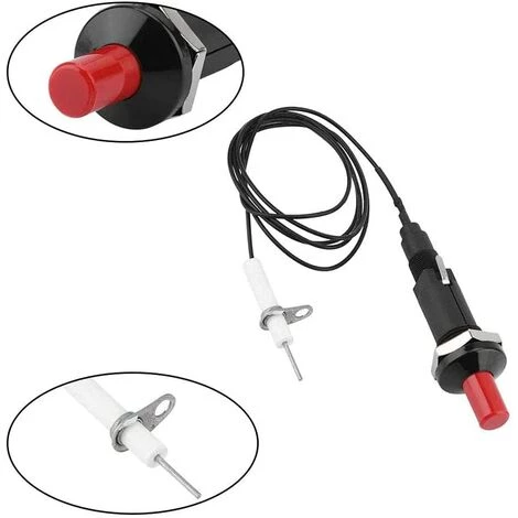 Allumage Piézo Électrique, Allumeur à Bouton Poussoir, Kit D’allumage Piézo-électrique, Spark Lgnition Kit, Avec 1m Câble, Pour Foyer Au Gaz, Allumeur, Briquet Cuisine En Céramique GrooFoo 5 Allumage Piézo Électrique, Allumeur à Bouton Poussoir, Kit D’allumage Piézo-électrique, Spark Lgnition Kit, Avec 1m Câble, Pour Foyer Au Gaz, Allumeur, Briquet Cuisine En Céramique GrooFoo – Image 3