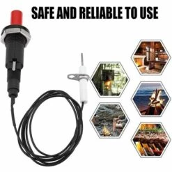 Allumage Piézo Électrique, Allumeur à Bouton Poussoir, Kit D’allumage Piézo-électrique, Spark Lgnition Kit, Avec 1m Câble, Pour Foyer Au Gaz, Allumeur, Briquet Cuisine En Céramique GrooFoo 11 Allumage Piézo Électrique, Allumeur à Bouton Poussoir, Kit D’allumage Piézo-électrique, Spark Lgnition Kit, Avec 1m Câble, Pour Foyer Au Gaz, Allumeur, Briquet Cuisine En Céramique GrooFoo -Pas Cher Réchaud Boutique 46646840 5
