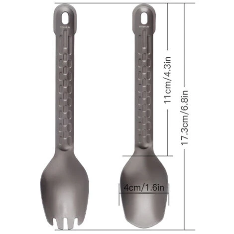 ASUPERMALL Cuillere En Titane Cuillere A Diner Legere Couverts Couverts Pour La Maison Camping En Plein Air Randonnee Sac A Dos Pique-Nique 6 ASUPERMALL Cuillere En Titane Cuillere A Diner Legere Couverts Couverts Pour La Maison Camping En Plein Air Randonnee Sac A Dos Pique-Nique – Image 4