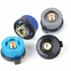 ASUPERMALL 1Pcs Adaptateur De Rechaud De Camping Adaptateur De Propane Valve Lindal Adaptateur De Bidon De Butane Cylindre Convertisseur De Cartouche De Gaz, Noir -Pas Cher Réchaud Boutique 47935801 4