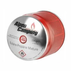 Cartouche Gaz 190g ALPENTECH Butane Propane Perçable Sécurité Stop-gaz