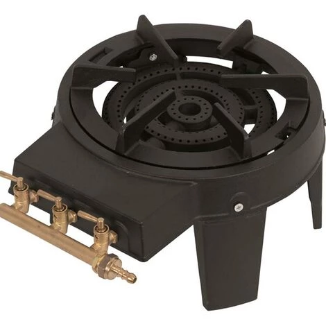 RIBIMEX Réchaud Gaz 3 Feux 9000 W 4 RIBIMEX Réchaud Gaz 3 Feux 9000 W – Image 2