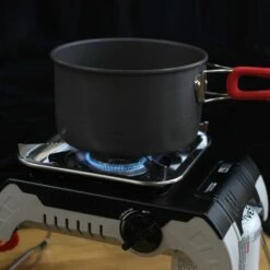 Réchaud Gaz 2400W Allumage Piezo + 2 Cartouches Gaz 460gr Butane Propane MIX FIVESTAR -Pas Cher Réchaud Boutique 50899937 5