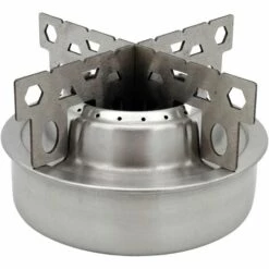 Réchaud à Alcool Portable, Mini Réchaud De Camping, Réchaud à Alcool Avec Support Croisé Ultraléger, Réchaud De Camping Multifonctionnel Pour Camping En Plein Air, Pique-Nique, Randonnée,Irisfr