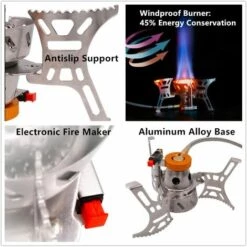 Réchaud De Camping 3500W Réchaud à Gaz Avec Allumage Piézoélectrique, Réchaud De Camping à Gaz Coupe-vent, Réchaud De Camabping Plile,Irisfr 10 Réchaud De Camping 3500W Réchaud à Gaz Avec Allumage Piézoélectrique, Réchaud De Camping à Gaz Coupe-vent, Réchaud De Camabping Plile,Irisfr -Pas Cher Réchaud Boutique 50943325 4