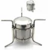 Réchaud à Alcool De Camping Portable Alcool En Acier Inoxydable Cuisinière En Plein Air Pliant Mini Spirit Cooker Pique-Nique BBQ Cookout Poêle，Irisfr -Pas Cher Réchaud Boutique 50943326 1