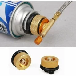 Connecteur Gaz Extérieure Poêle, Adaptateur De Bouteille De Gaz De Camping Adaptateur Gaz Conversion Tête Adaptateur Connecteur De Buse Rechaud De Gaz Valve Adaptateur,Irisfr 8 Connecteur Gaz Extérieure Poêle, Adaptateur De Bouteille De Gaz De Camping Adaptateur Gaz Conversion Tête Adaptateur Connecteur De Buse Rechaud De Gaz Valve Adaptateur,Irisfr -Pas Cher Réchaud Boutique 50943388 2