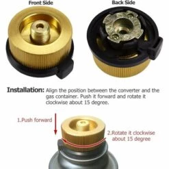 Connecteur Gaz Extérieure Poêle, Adaptateur De Bouteille De Gaz De Camping Adaptateur Gaz Conversion Tête Adaptateur Connecteur De Buse Rechaud De Gaz Valve Adaptateur,Irisfr 10 Connecteur Gaz Extérieure Poêle, Adaptateur De Bouteille De Gaz De Camping Adaptateur Gaz Conversion Tête Adaptateur Connecteur De Buse Rechaud De Gaz Valve Adaptateur,Irisfr -Pas Cher Réchaud Boutique 50943388 4
