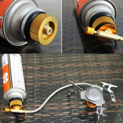 Connecteur Gaz Extérieure Poêle, Adaptateur De Bouteille De Gaz De Camping Adaptateur Gaz Conversion Tête Adaptateur Connecteur De Buse Rechaud De Gaz Valve Adaptateur,Irisfr 7 Connecteur Gaz Extérieure Poêle, Adaptateur De Bouteille De Gaz De Camping Adaptateur Gaz Conversion Tête Adaptateur Connecteur De Buse Rechaud De Gaz Valve Adaptateur,Irisfr – Image 5