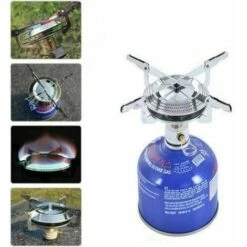 Réchaud à Gaz De Camping Portable, Cuisinière à Gaz Pour Le Camping Ou Les Festivals, Allumage Manuel Macaron -Pas Cher Réchaud Boutique 51168057 4