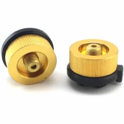 Adaptateur De Bouteille De Gaz De Camping Adaptateur Gaz Conversion Tête Adaptateur Connecteur De Buse Rechaud De Gaz Valve Adaptateur Macaron