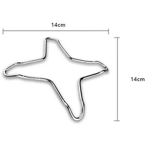 Réducteurs De Gaz En Acier Inoxydable Pour Cuisinière à Gaz Support De Cuisinière à Gaz Support Auxiliaire Pour Petite Casserole Macaron 4 Réducteurs De Gaz En Acier Inoxydable Pour Cuisinière à Gaz Support De Cuisinière à Gaz Support Auxiliaire Pour Petite Casserole Macaron – Image 2