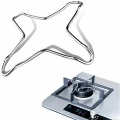 Réducteurs De Gaz En Acier Inoxydable Pour Cuisinière à Gaz Support De Cuisinière à Gaz Support Auxiliaire Pour Petite Casserole Macaron 10 Réducteurs De Gaz En Acier Inoxydable Pour Cuisinière à Gaz Support De Cuisinière à Gaz Support Auxiliaire Pour Petite Casserole Macaron -Pas Cher Réchaud Boutique 51168104 4