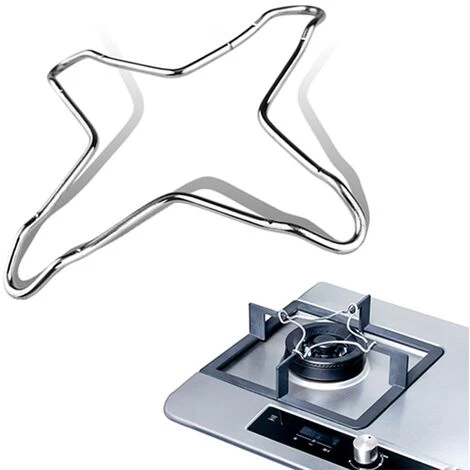 Réducteurs De Gaz En Acier Inoxydable Pour Cuisinière à Gaz Support De Cuisinière à Gaz Support Auxiliaire Pour Petite Casserole Macaron 6 Réducteurs De Gaz En Acier Inoxydable Pour Cuisinière à Gaz Support De Cuisinière à Gaz Support Auxiliaire Pour Petite Casserole Macaron – Image 4