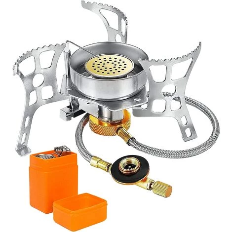 CADEAU Réchaud De Camping 3900W Portable Et Pliable Mini Réchaud Gaz Coupe-Vent Et Avec Allumage Piézo-électrique Brûleur Camping Stove Pour Randonnée Outdoor Pique-Nique 3 CADEAU Réchaud De Camping 3900W Portable Et Pliable Mini Réchaud Gaz Coupe-Vent Et Avec Allumage Piézo-électrique Brûleur Camping Stove Pour Randonnée Outdoor Pique-Nique