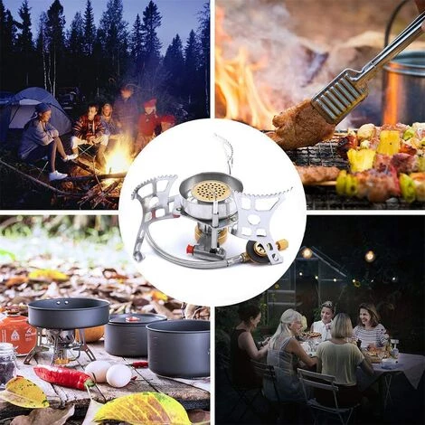 CADEAU Réchaud De Camping 3900W Portable Et Pliable Mini Réchaud Gaz Coupe-Vent Et Avec Allumage Piézo-électrique Brûleur Camping Stove Pour Randonnée Outdoor Pique-Nique 7 CADEAU Réchaud De Camping 3900W Portable Et Pliable Mini Réchaud Gaz Coupe-Vent Et Avec Allumage Piézo-électrique Brûleur Camping Stove Pour Randonnée Outdoor Pique-Nique – Image 5