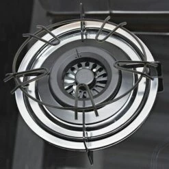 VERSAILLESFR Lot De 2 Supports Pour Cuisinière à Gaz En Acier Inoxydable - Pour Wok - Support En Fer - Support Pour Brûleur à Gaz - Accessoires Pour Cuisinière à Gaz 15.5cm -Versailles -Pas Cher Réchaud Boutique 51244223 4
