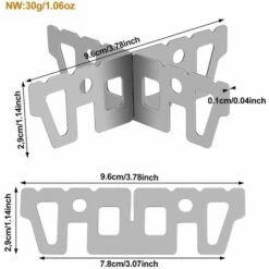 VERSAILLESFR Support Croisé INOX De Casserole Poêle Bouilloire Popote Accessoire Pour Réchaud De Camping Réchaud De Randonnée Réchaud à Gaz Réchaud à Alcool Cuisine Extérieure Pique-Nique -Versailles 9 VERSAILLESFR Support Croisé INOX De Casserole Poêle Bouilloire Popote Accessoire Pour Réchaud De Camping Réchaud De Randonnée Réchaud à Gaz Réchaud à Alcool Cuisine Extérieure Pique-Nique -Versailles -Pas Cher Réchaud Boutique 51244376 3