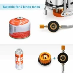 DKSFJKL Réchaud De Camping, Portable 3500W Réchaud Gaz Pliable Brûleur à Gaz Anti-Vent Avec Bouton D'Allumage Our Randonnée/Outdoor/Pique-Nique/Barbecue/Randonnée/trekking 11 DKSFJKL Réchaud De Camping, Portable 3500W Réchaud Gaz Pliable Brûleur à Gaz Anti-Vent Avec Bouton D'Allumage Our Randonnée/Outdoor/Pique-Nique/Barbecue/Randonnée/trekking -Pas Cher Réchaud Boutique 51376851 5