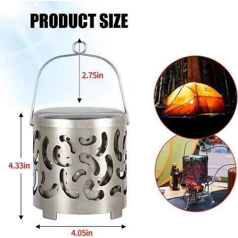 Mini Chauffage Camping Gaz,Triomphe Camping En Plein Air Chauffage Rechaud Mini Portable,Réchauffeur De Camping,Tente Chauffage Couverture En Acier Inoxydable,pour Andonnée En Camping En Plein Air 4 Mini Chauffage Camping Gaz,Triomphe Camping En Plein Air Chauffage Rechaud Mini Portable,Réchauffeur De Camping,Tente Chauffage Couverture En Acier Inoxydable,pour Andonnée En Camping En Plein Air – Image 2