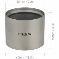TOMSHOO WST062 Réchaud D'extérieur, Réchaud à Alcool Liquide En Titane + Support TA6217 [pas D'alternative - Réchaud à Alcool Liquide En Titane + Support TA6217 [pas D'alternative -Pas Cher Réchaud Boutique 53338779 3