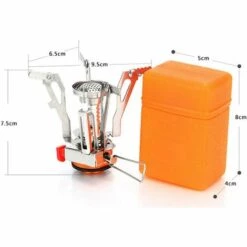 SUPERMARKET Extérieur Mini Brûleur à Gaz Réchaud De Camping Portable Pliable Compact Four De Cuisine Pliable Idéal Pour Le Camping Randonnée Pêche Randonnée，Superma -Pas Cher Réchaud Boutique 53369005 5