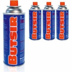 4 X Butsir Cartouches Recharge De Gaz 227gr