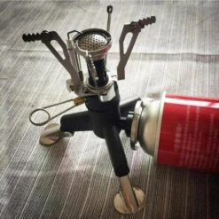 TINOR Convertisseur De Brûleur De Triangle Extérieur, Adaptateur De Réservoir De Gaz, Adaptateur De Bouteille De Gaz De Connecteur De Poêle De Camping,Accessoires De Poêle à Gaz Pour Intérieur Extérieur -Pas Cher Réchaud Boutique 53994812 5