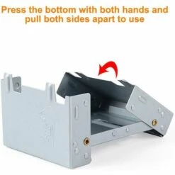 Fei Yu Réchaud à Alcool, Récipients Pliants à Poche Pour Réchaud Pour Camping En Plein Air, Randonnée, Cuisine, Pique-Nique -Pas Cher Réchaud Boutique 53998581 3