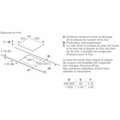 Table De Cuisson à Induction 60cm 3 Feux 4600w - Puc611aa5e - Bosch - Noir 9 Table De Cuisson à Induction 60cm 3 Feux 4600w - Puc611aa5e - Bosch - Noir -Pas Cher Réchaud Boutique 54088829 4