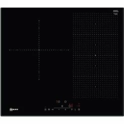 Table De Cuisson à Induction 60cm 3 Feux 7400w Flexinduction Noir - T56ud30x0 - Neff - Noir