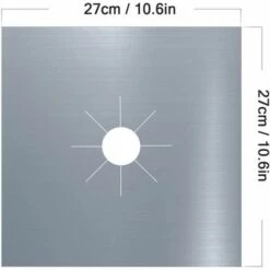 Protection De Gazinière, Lot De 8 Protection Cuisinière à Brûleurs Gaz, En Fibre Réutilisable Facile à Nettoyer Et à Couper,Starlight 9 Protection De Gazinière, Lot De 8 Protection Cuisinière à Brûleurs Gaz, En Fibre Réutilisable Facile à Nettoyer Et à Couper,Starlight -Pas Cher Réchaud Boutique 54705396 3